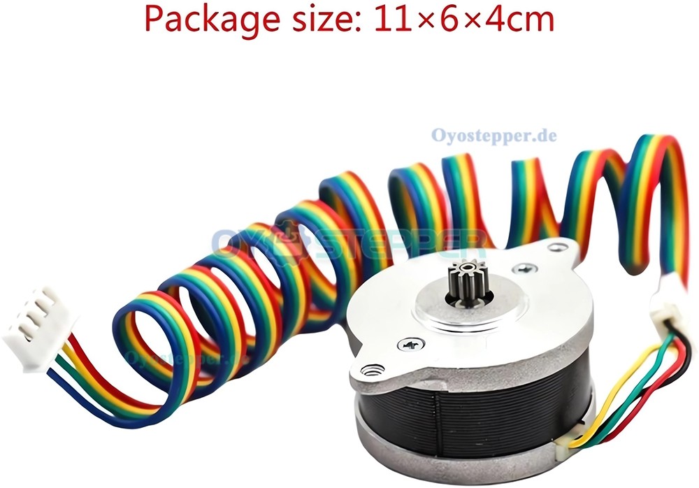 Runder NEMA14 Pancake Schrittmotor &Oslash;36mm f&uuml;r Voron 3D Drucker und Orbiter Extruder